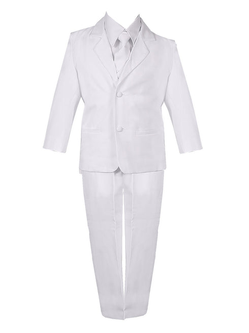 Rain Kids Boys Straight-Cut 5-Piece Special Occasion Suit Set, Sizes 2T-20 - SophiasStyle.com